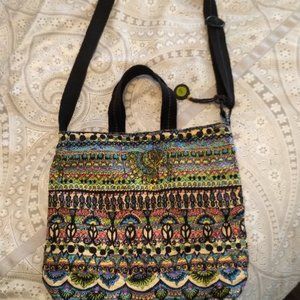 Sakroots book bag/large crossbody - Radiant